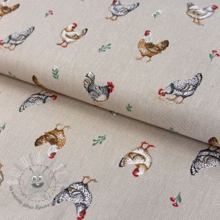 Tessuto decorativo Linenlook Picoti multico