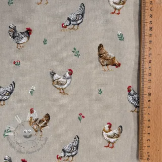 Tessuto decorativo Linenlook Picoti multico
