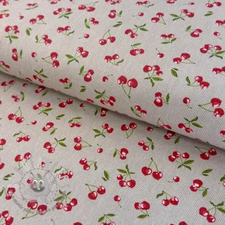 Tessuto decorativo Linenlook Griotte multico