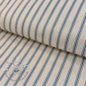 Tessuto decorativo Linenlook Vincennes bleu