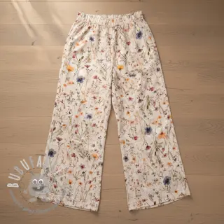 Viscosa con lino Botanic design A