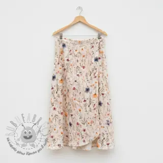 Viscosa con lino Botanic design A