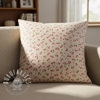 Tessuto decorativo Linenlook Griotte multico