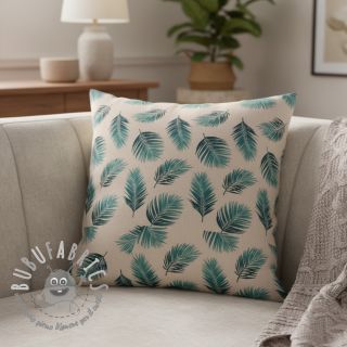 Tessuto decorativo Linenlook Baracoa canard