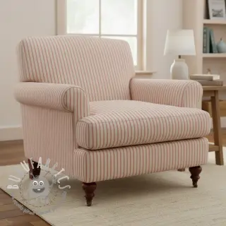 Tessuto decorativo Linenlook Vincennes rouge