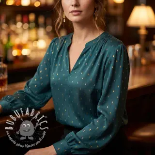 Viscosa LUREX emerald