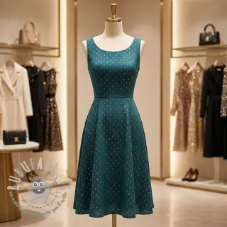 Viscosa LUREX emerald