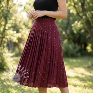 Viscosa LUREX burgundy