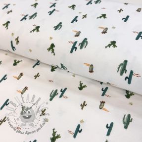 Jersey Safari off white digital print