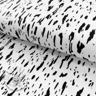 Jersey Dots and shapes white