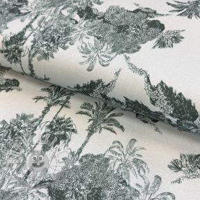 Tessuto decorativo Forest green digital print