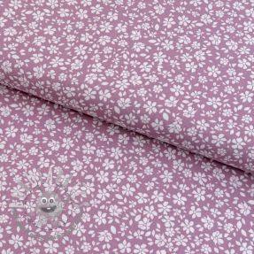 Viscosa POPLIN STRETCH Small flowers cherryblossom