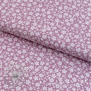Viscosa POPLIN STRETCH Small flowers cherryblossom