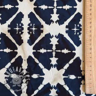 Tessuto di cotone BATIK navy
