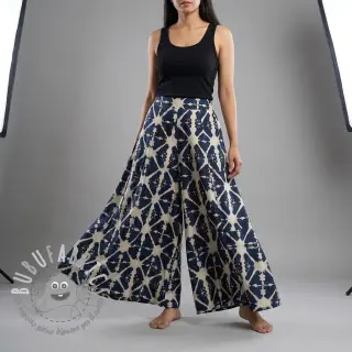 Tessuto di cotone BATIK navy