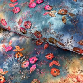 Cord a coste TIE DYE 21W Catchy design C