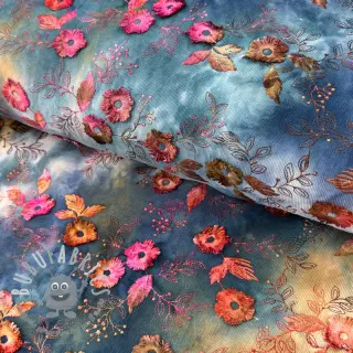 Cord a coste TIE DYE 21W Catchy design C