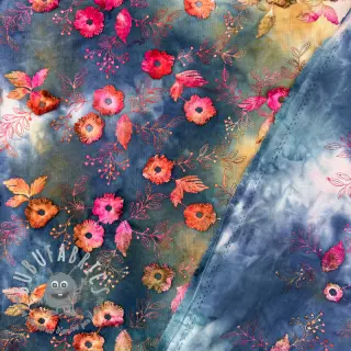 Cord a coste TIE DYE 21W Catchy design C