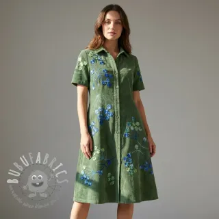 Cord a coste TIE DYE 21W Dandy design A