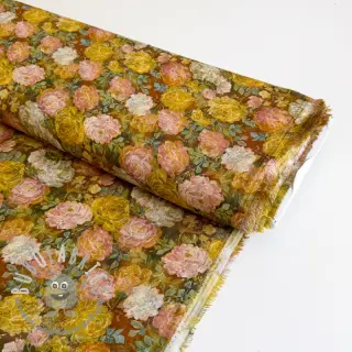 Viscosa RAYON POPLIN Flower sea design C