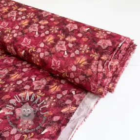 Viscosa RAYON POPLIN Dark barrock design C