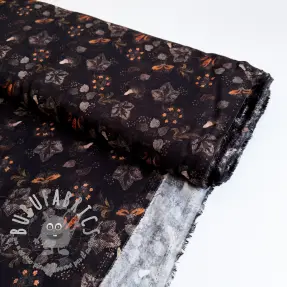 Viscosa RAYON POPLIN Dark barrock design A