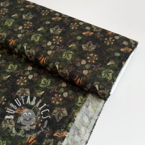 Viscosa RAYON POPLIN Dark barrock design B