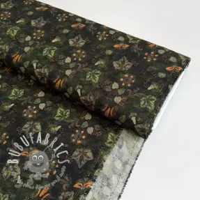 Viscosa RAYON POPLIN Dark barrock design B