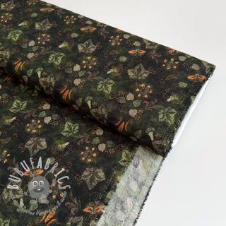 Viscosa RAYON POPLIN Dark barrock design B