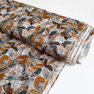 Viscosa RAYON POPLIN Floral design E