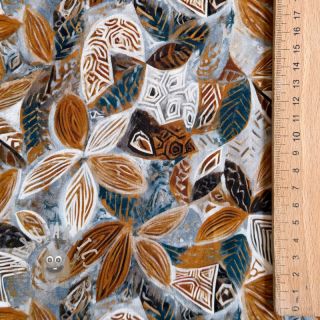 Viscosa RAYON POPLIN Floral design E