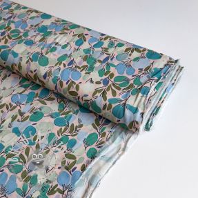 Viscosa RAYON POPLIN Simplistic flowers design C