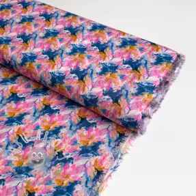 Viscosa RAYON POPLIN Faded spots design A