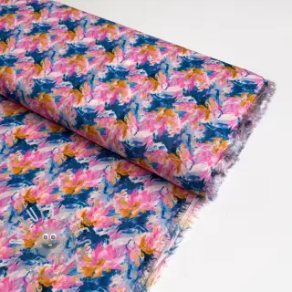 Viscosa RAYON POPLIN Faded spots design A
