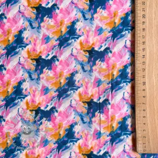 Viscosa RAYON POPLIN Faded spots design A