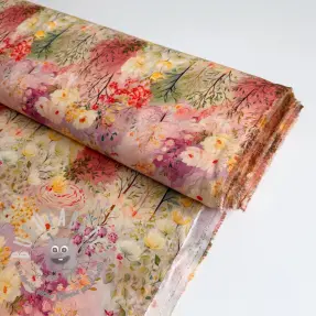 Viscosa RAYON POPLIN Love design B