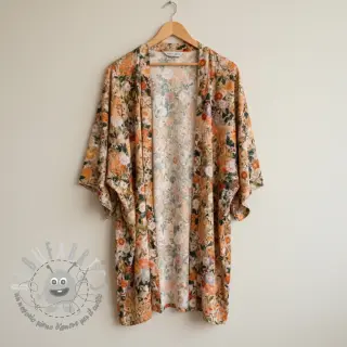 Viscosa RAYON POPLIN Wild flowers design A
