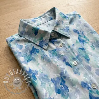 Viscosa RAYON POPLIN Faded spots design C