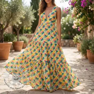 Viscosa RAYON POPLIN Faded spots design B