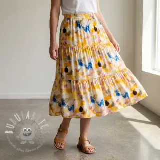 Viscosa RAYON POPLIN Bouncy design E