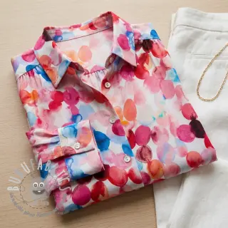 Viscosa RAYON POPLIN Bouncy design F