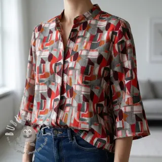 Viscosa RAYON POPLIN Leona design C