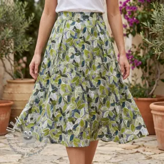 Viscosa RAYON POPLIN Floral design D