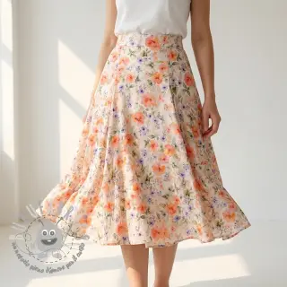 Viscosa RAYON POPLIN Love design D