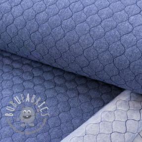 Tessuto trapuntato JEANS dark blue