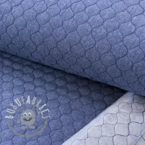 Tessuto trapuntato JEANS dark blue