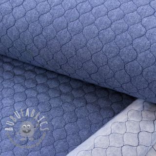 Tessuto trapuntato JEANS dark blue