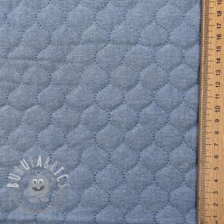 Tessuto trapuntato JEANS blue
