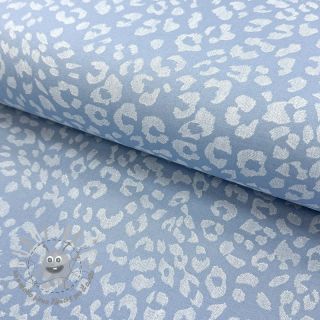 JEANS DENIM Leopard light blue