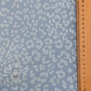 JEANS DENIM Leopard light blue